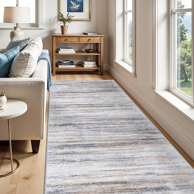 4x8 Wide Washable Runner Rug: Easy-to-Clean Runners