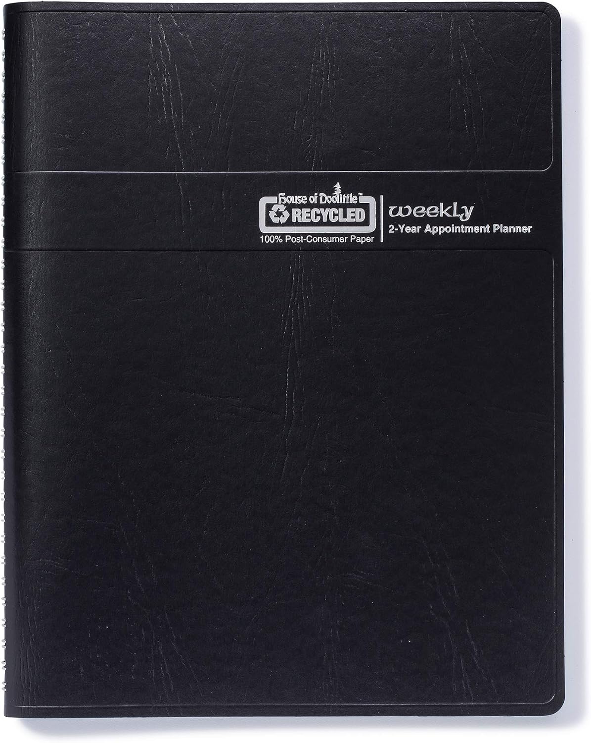 House of Doolittle 2025-2026 Two-Year Professional Weekly Planner, Black, 8.5 x 11 Inches, January - December (HOD272002-25)