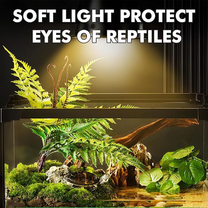 Reptile Heat Lamp, 150W Heat Lamp Bulbs for Reptiles 2 Pack, Amphibians Basking Heat Lamp Bulbs, UVA Daylight Basking Light for Reptiles, Bearded Dragon, Lizard, Turtle, Chicken