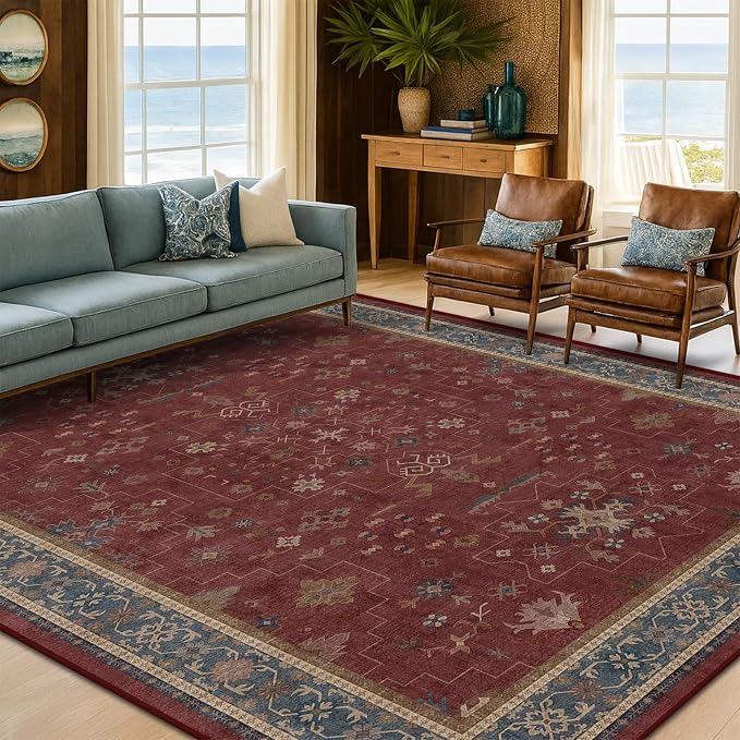 6x9 Dining Room Rugs for Under Table