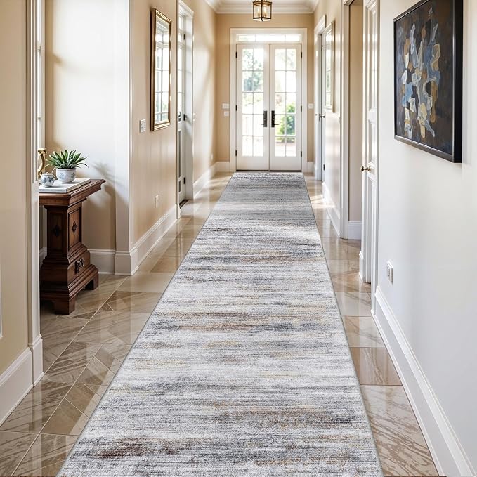 3x16 Washable Hallway Runner Rug: Extra Long Runners