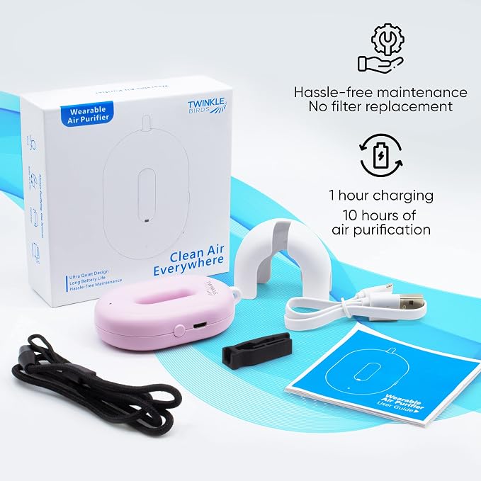 Wearable Air Purifier Necklace