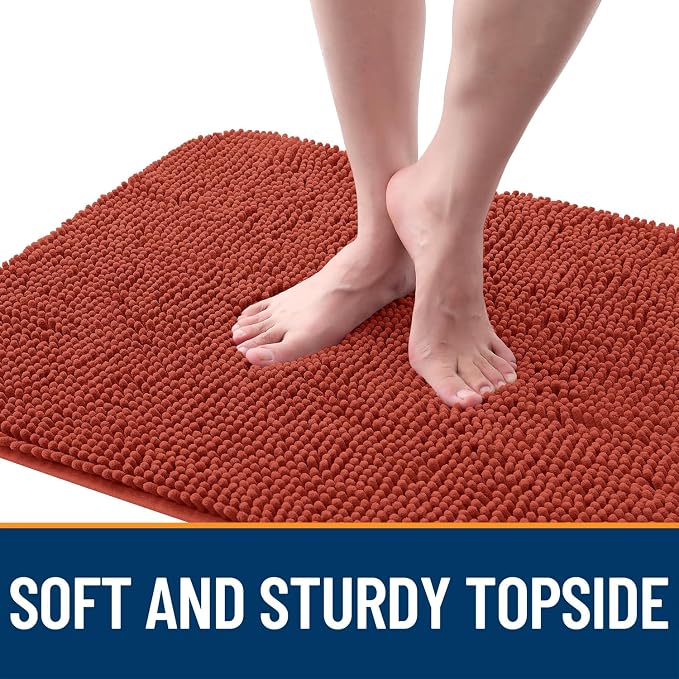 OLANLY Dog Door Mat for Muddy Paws 24x16, Absorbs Moisture and Dirt, Absorbent