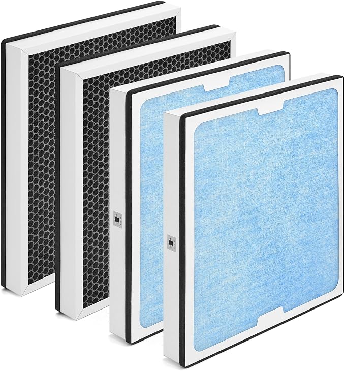 550 HEPA & Activated Carbon Filter Replacement Set Compatible