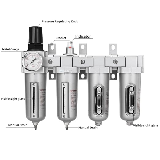 NANPU 1/2" NPT Industrial Grade 4 Stage Air Drying System