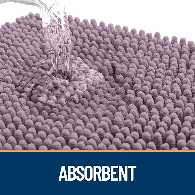 OLANLY Dog Door Mat for Muddy Paws 59x20, Absorbs Moisture and Dirt, Absorbent