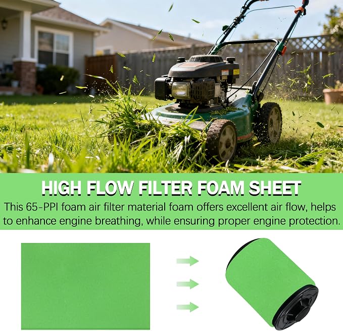 Motorcycle Air Filter Foam