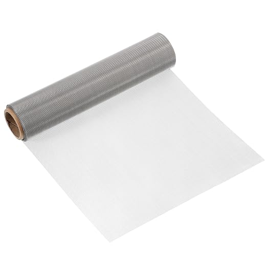 uxcell 40 Mesh 79" x 10" Woven Wire Mesh, 316 Stainless Steel Air Vent Filter
