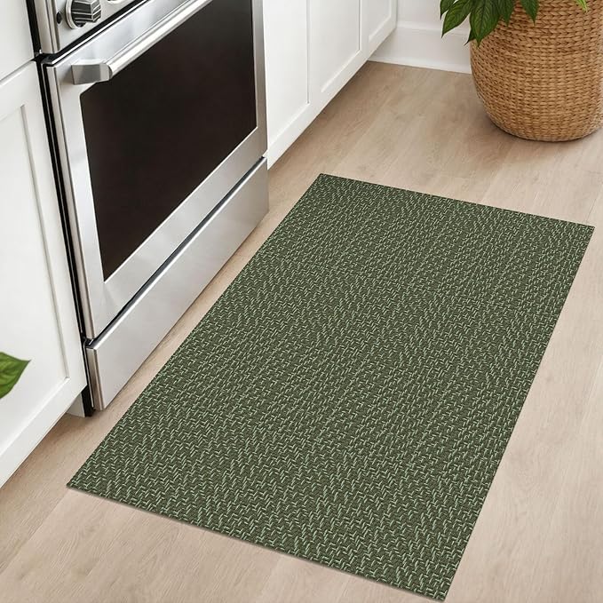IOHOUZE Small Area Rug 2x3 Washable Woven Rugs