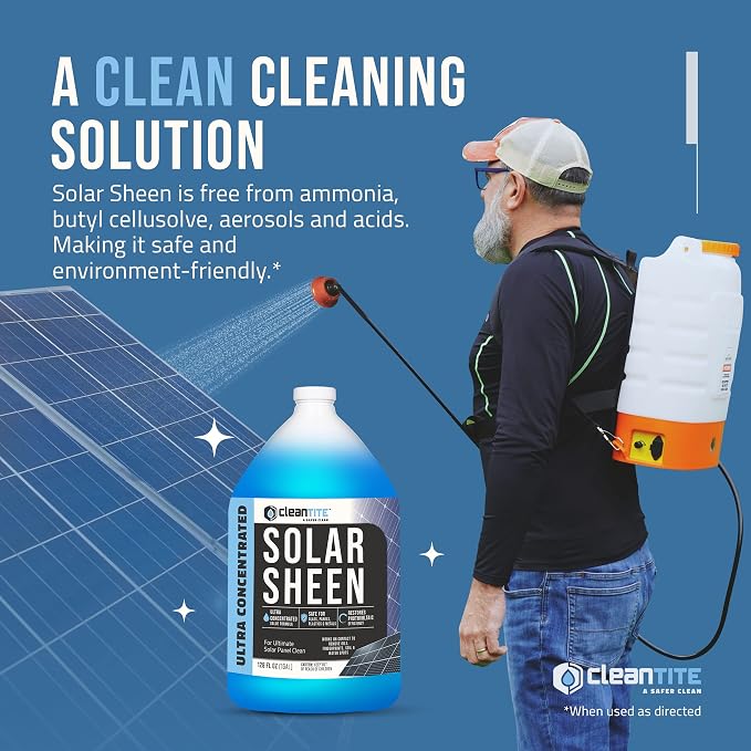 Solar Panel Cleaner 1 Gallon