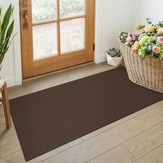 KOZYFLY 2x4 Entry Runner Rug, Small Washable Runners