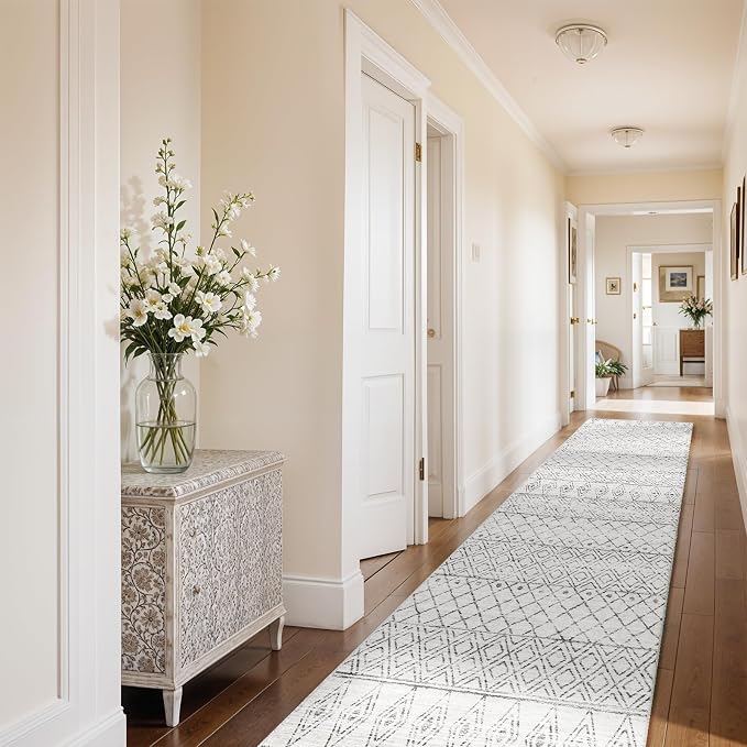 2'6"x12' Hallway Runner Rug Washable