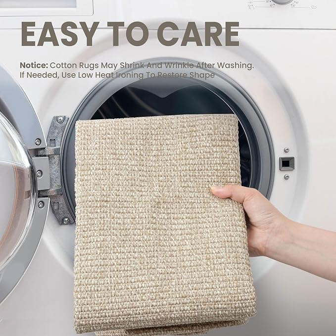 EARTHALL Washable Runner Rug 2x10 Ft Non Slip Runners
