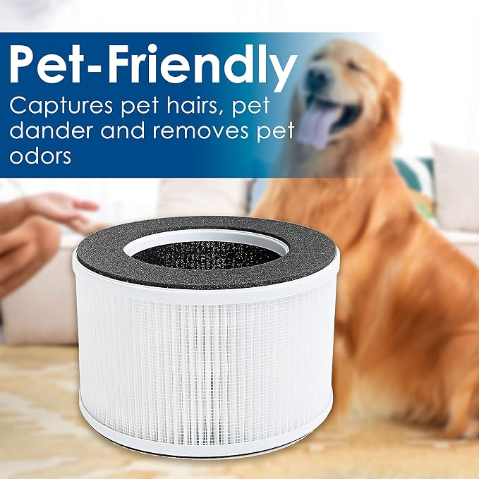 Flintar True HEPA Replacement Filter, Compatible
