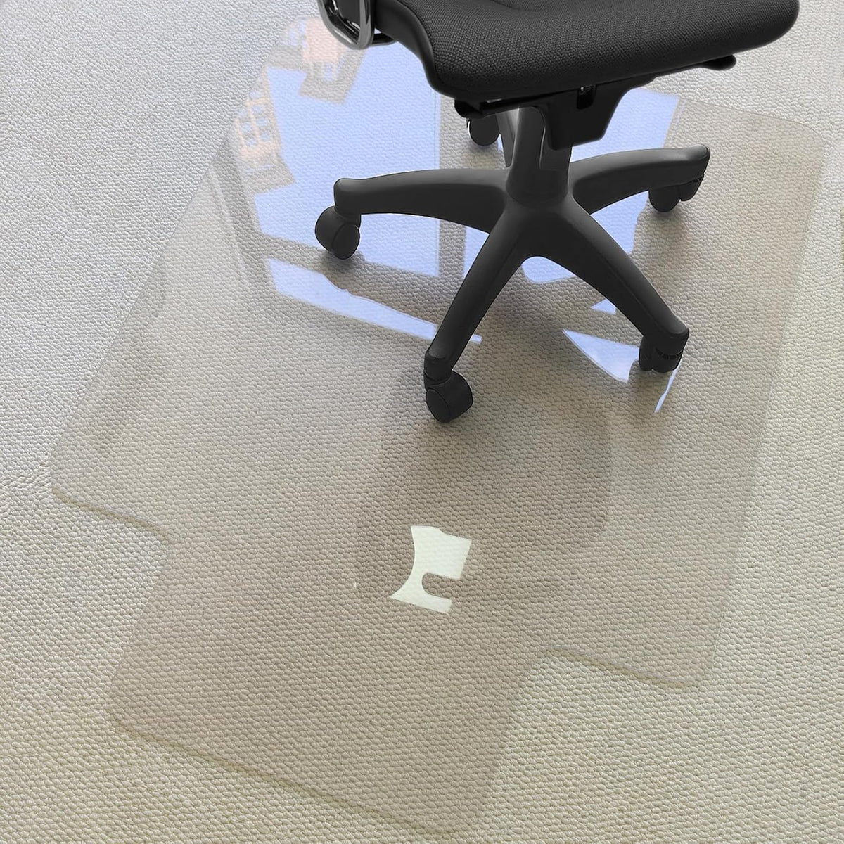 Kuyal 2 Pack 1/5" Thick Office Chair Mat, Heavy Duty Computer Chair Mat