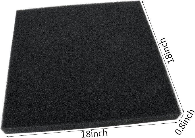 Aquarium Filter Bio Sponge Pad, Foam Sponges Filter Media, Cut fit it Filter
