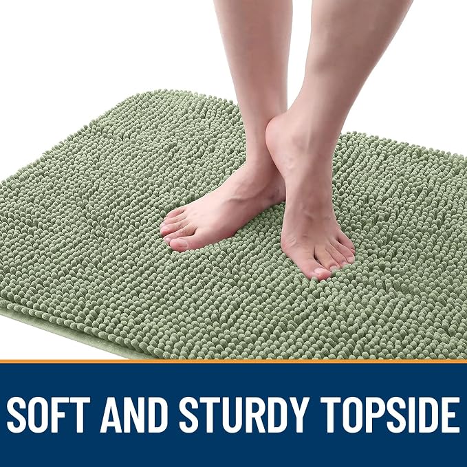 OLANLY Dog Door Mat for Muddy Paws 47x17, Absorbs Moisture and Dirt, Absorbent