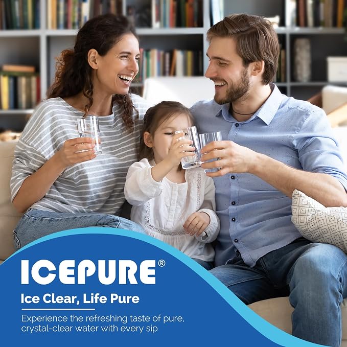 ICEPURE DA97-17376B Refrigerator Water Filter Replacement