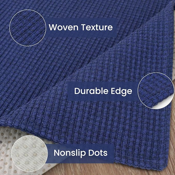 IOHOUZE Washable Exrea Long Hallway Runner Rug 3x20 Non Slip Rubber Backed
