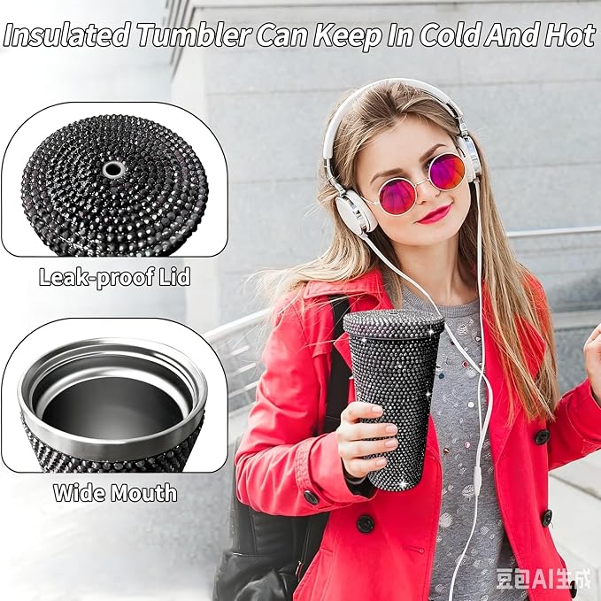 26oz Bling Rhinestone Tumbler