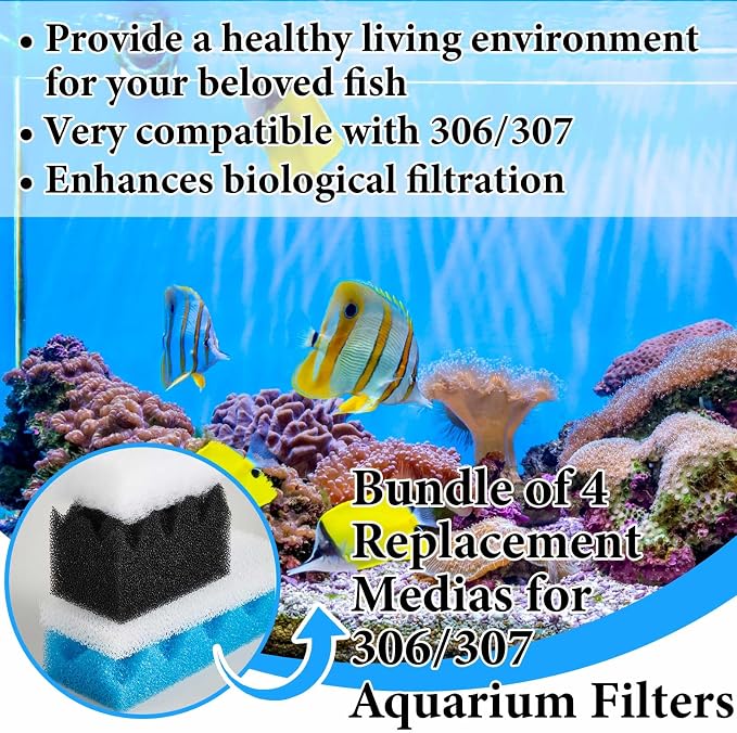 74 Pcs Filter Media Compatible