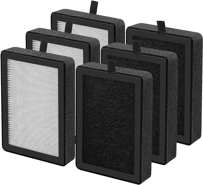 6 Pack LV-H128 Replacement Filter Compatible