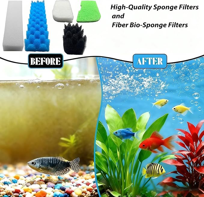 42 Packs 406/407 Canister Filter Replacements Compatible