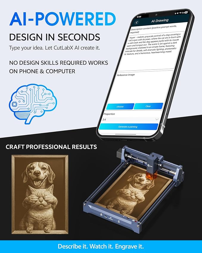Laser Engraver 10W Laser Engraving Machine