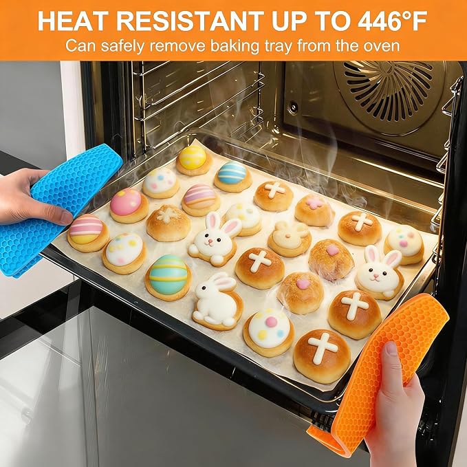 6 Pack Silicone Trivet Mat, Silicone Trivets