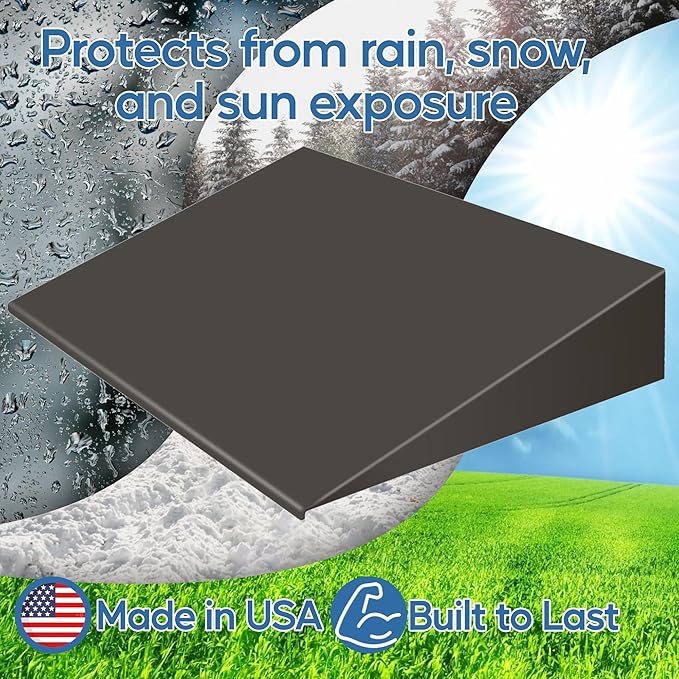 Plexidor Performance Pet Doors Universal Pet Door Awning - Door Canopy for Weather Protection