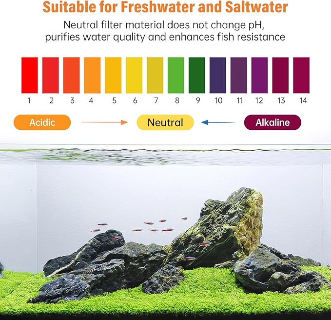 hygger Aquarium Activated Carbon, Premium Natural Coconut Shell Activated