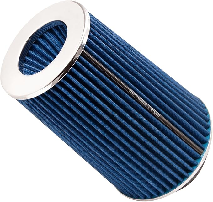 Spectre Universal Clamp-On Air Filter: High Performance, Washable Filter: Round