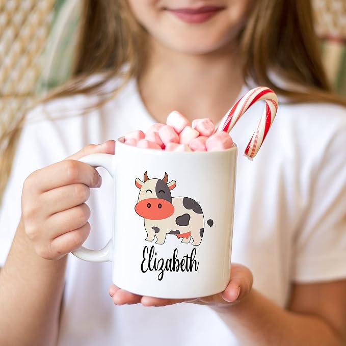 Personalized Mug for Kids, Girls | Customized Hot Chocolate, Coffee & Tea Cup |