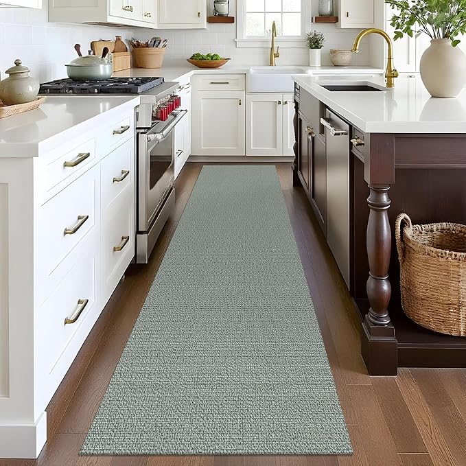 EARTHALL Washable Runner Rug 2x8 Ft Non Slip Runners