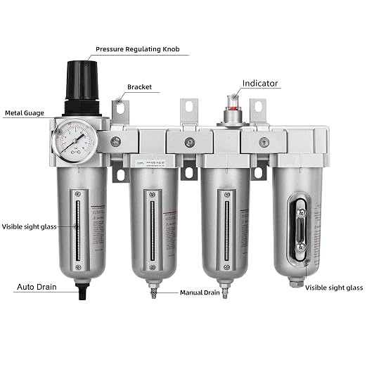 NANPU 3/4" NPT Industrial Grade 4 Stage Air Drying System