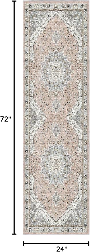 Madane Washable Runner Rug