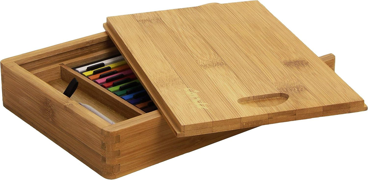 Conté à Paris Pastel Carré & Sketch Pencil Wood Box, Set of 30, Assorted