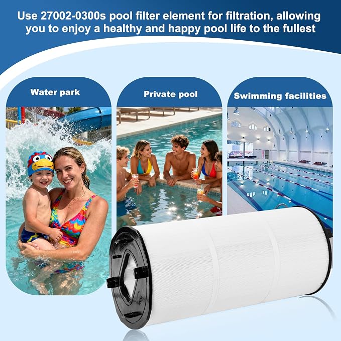 27002-0300S Pool Filter Cartridges Compatible