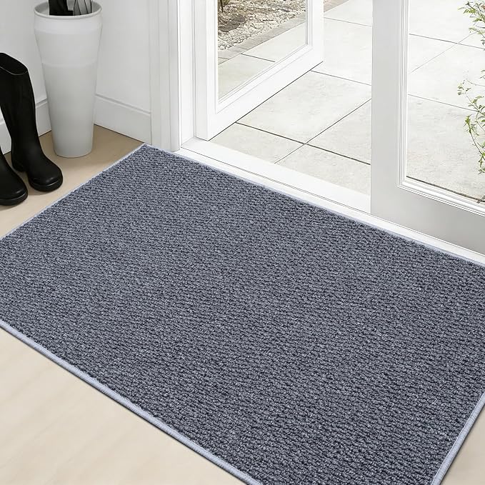 Dirt Trapping Door Mat 32x48, 3D Scarping Surface Doormat