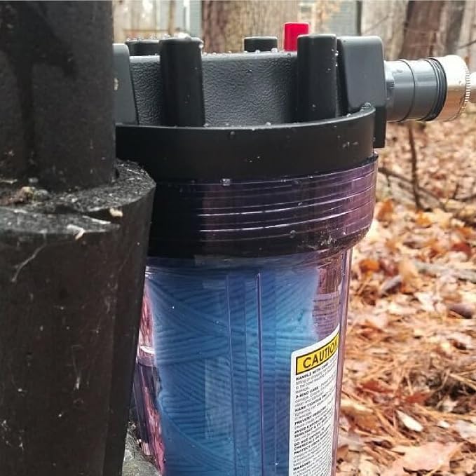 The Sulfur Eliminator Iron Buster Replacement Well Water Filter, Designed