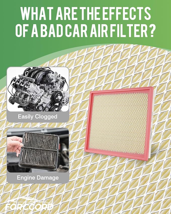 2-Pack CA7440 Engine Air Filter Fits