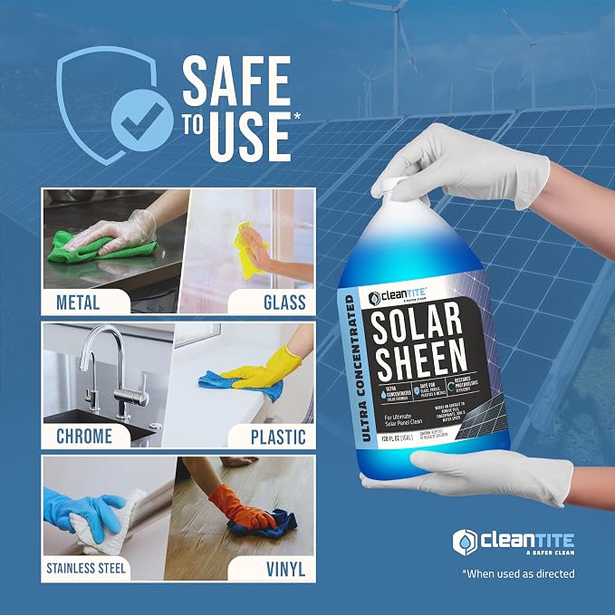 Solar Panel Cleaner 1 Gallon