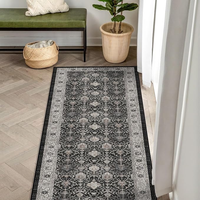 Hallway Washable Runner Rug