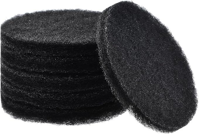 Aquarium Filter Pads Compatible with FX4 / FX5 / FX6 Canister Filter Media Replacement Parts (Polishing Pads, 6 Pcs)