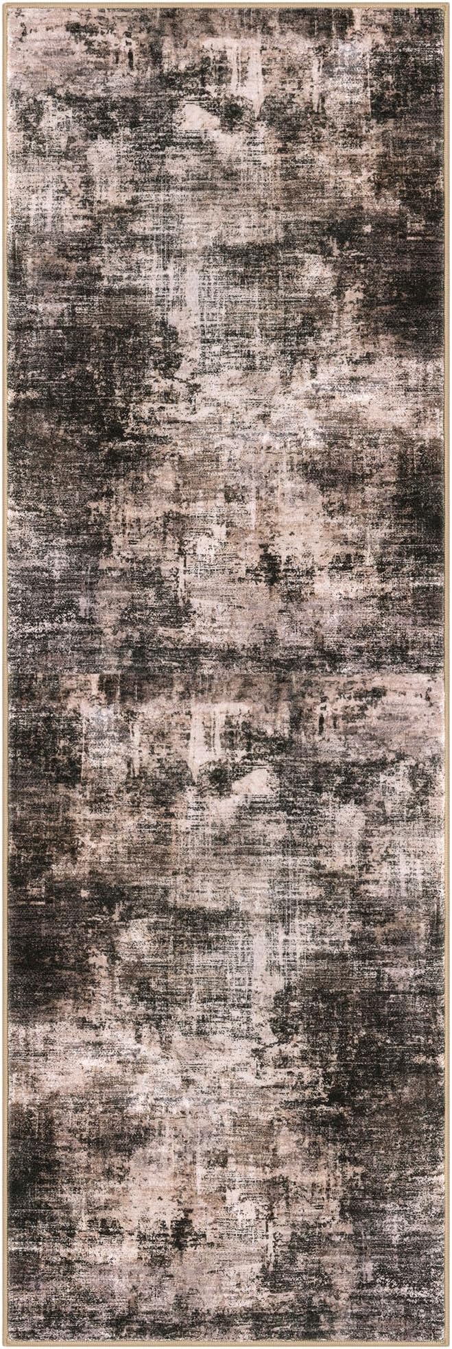 IOHOUZE Abstract Runner Rug 2x6 Ft Washable Runners