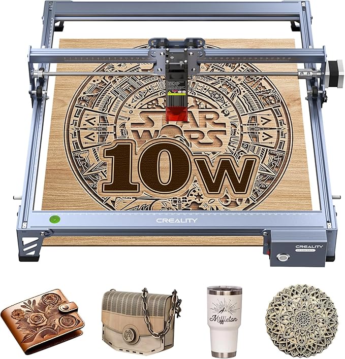 Creality Laser Engraver Machine 10W Output Power, 72W DIY Laser Engraving