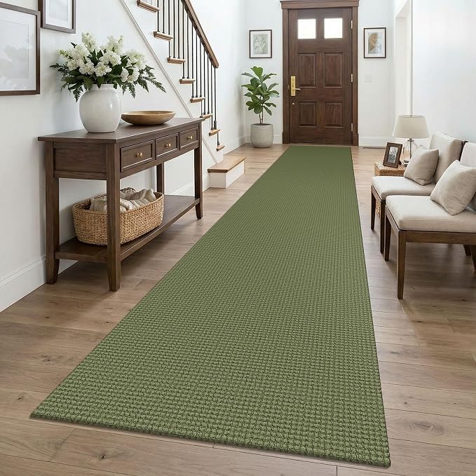 KOZYFLY Braided 2.5'x16' Runners Rugs