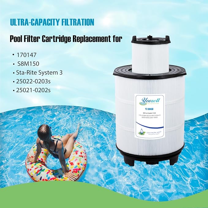 Pool Filter S8M150 Sta-Rate System 3 170147 Pentair Modular Media 450