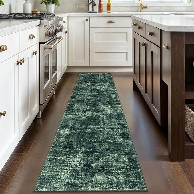 IOHOUZE Abstract Runner Rug 2x8 Ft Washable Runners