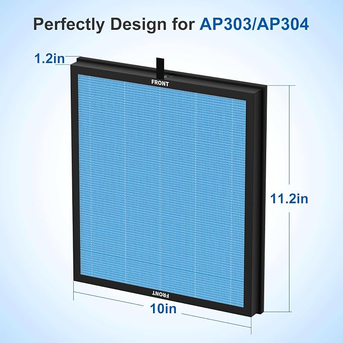 AP303 AP304 Replacement Filters, Compatible